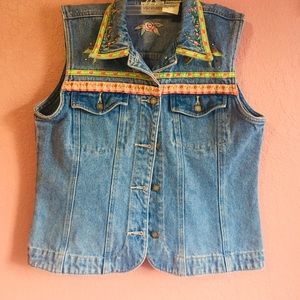 Bill blasts jeans vintage rose  jean vest